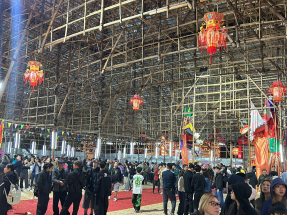 錦田鄉酬恩建醮一連七日舉行　介紹戲棚搭建技藝等非遺項目