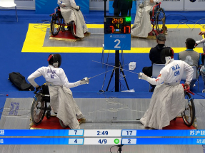 殘特奧會│港隊輪椅劍擊男子重劍團體賽得第四