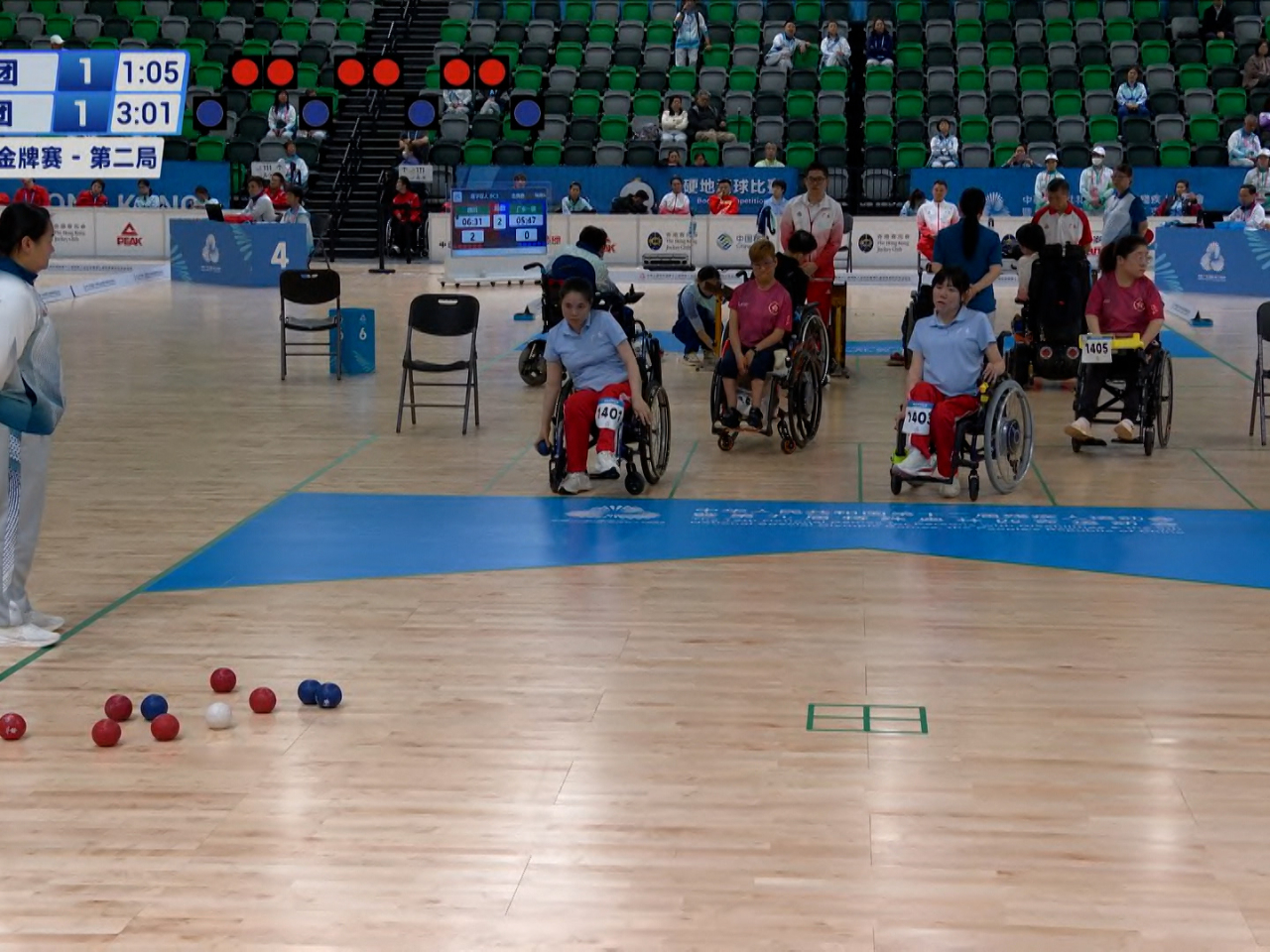 女子雙人BC3、女團BC1BC2兩個項目，分別為港隊增添銀牌。