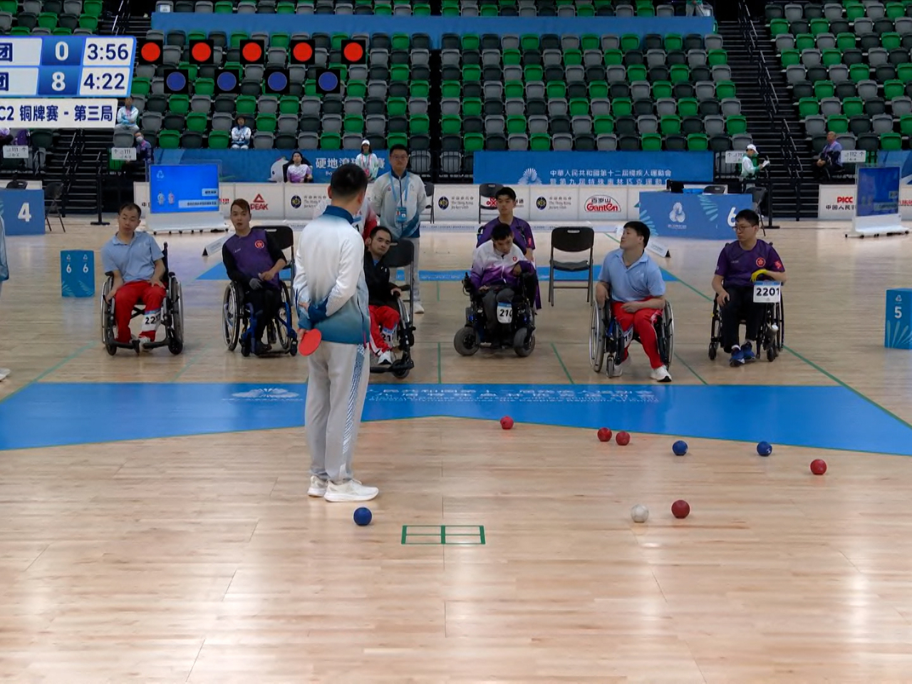 殘特奧會硬地滾球賽事，港隊於最後一個比賽日，增添2金2銀1銅，總共5面獎牌。