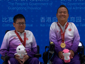 Five medals added to HK NG boccia haul on final day