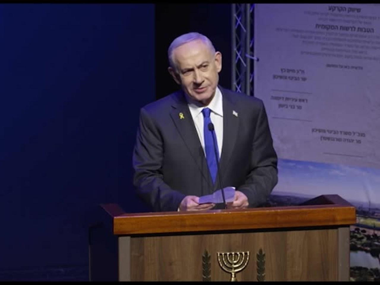 內塔尼亞胡表示，澳洲的政策助長反猶太主義，當領導人沉默，反猶太主義就會蔓延。（路透社）