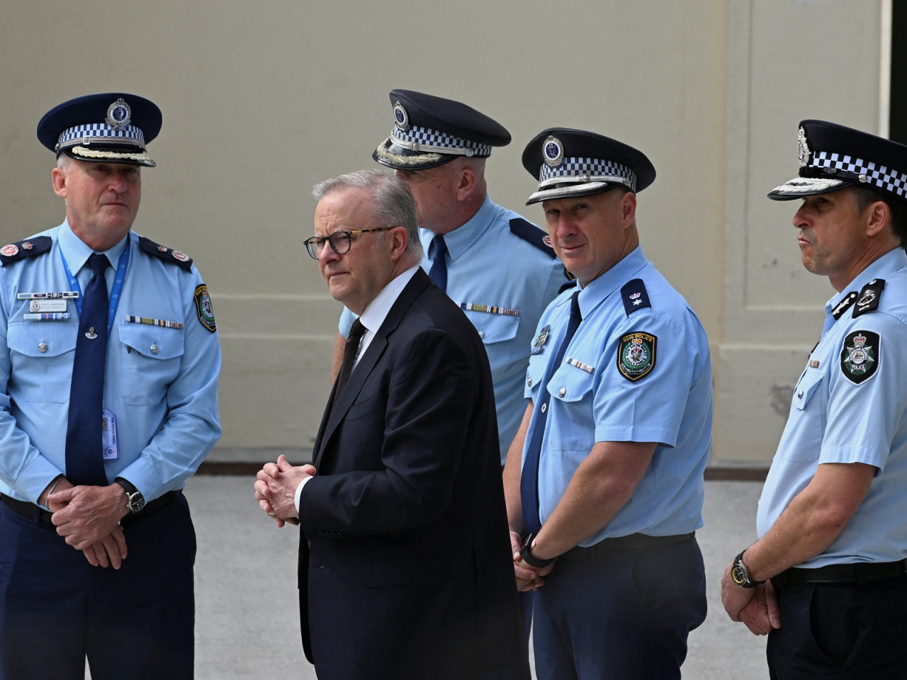 Prime Minister Anthony Albanese praised Australian heroes who had "run towards danger in order to help others". Photo: Reuters