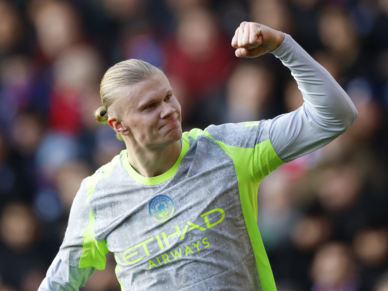 夏蘭特為曼城貢獻兩個入球。（路透社）