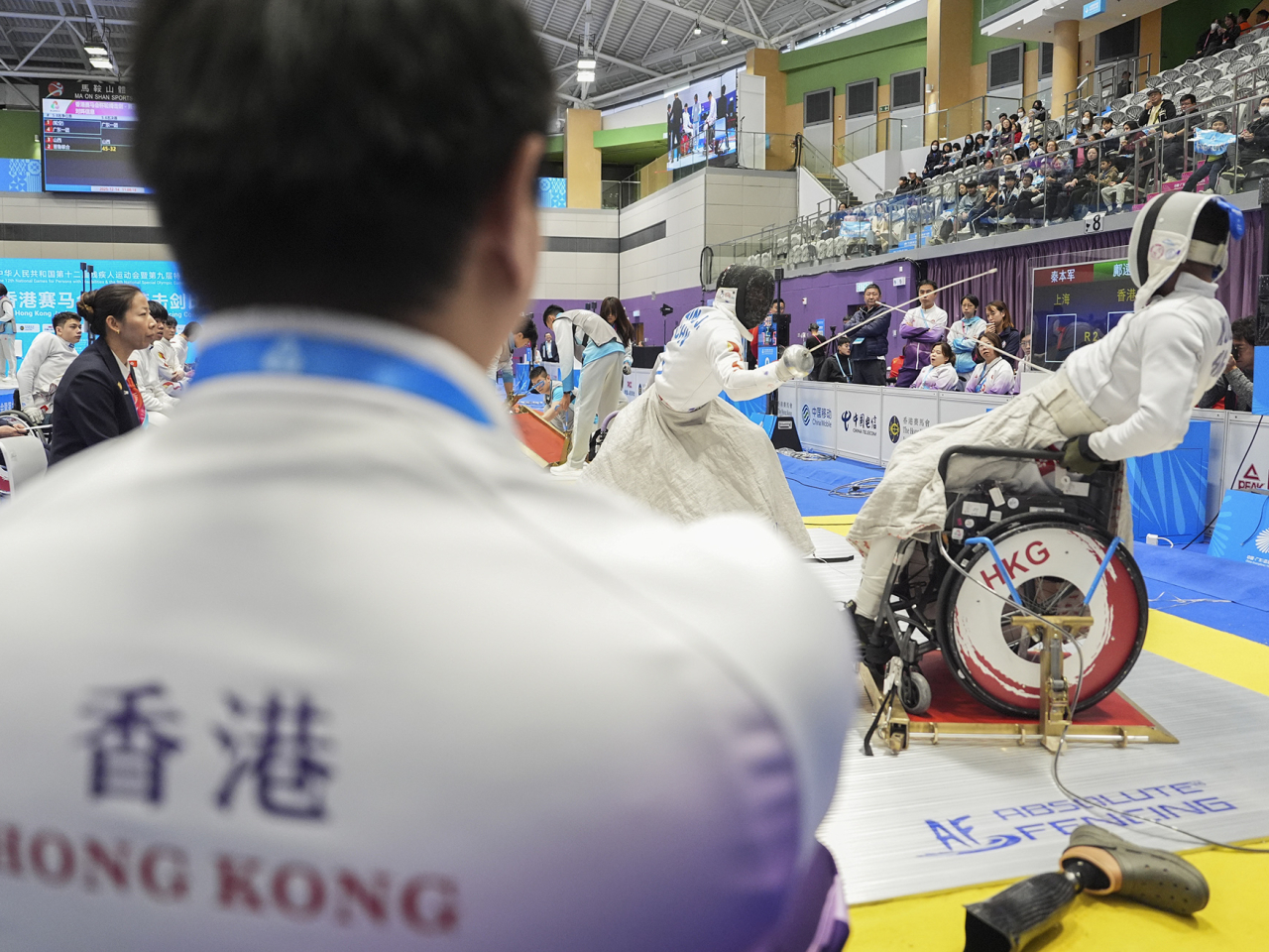 港隊今屆派出歷來規模最大代表團，有超過280名運動員，出戰14個殘運會競賽項目、4個大眾項目及7個特奧會項目。（新華社）