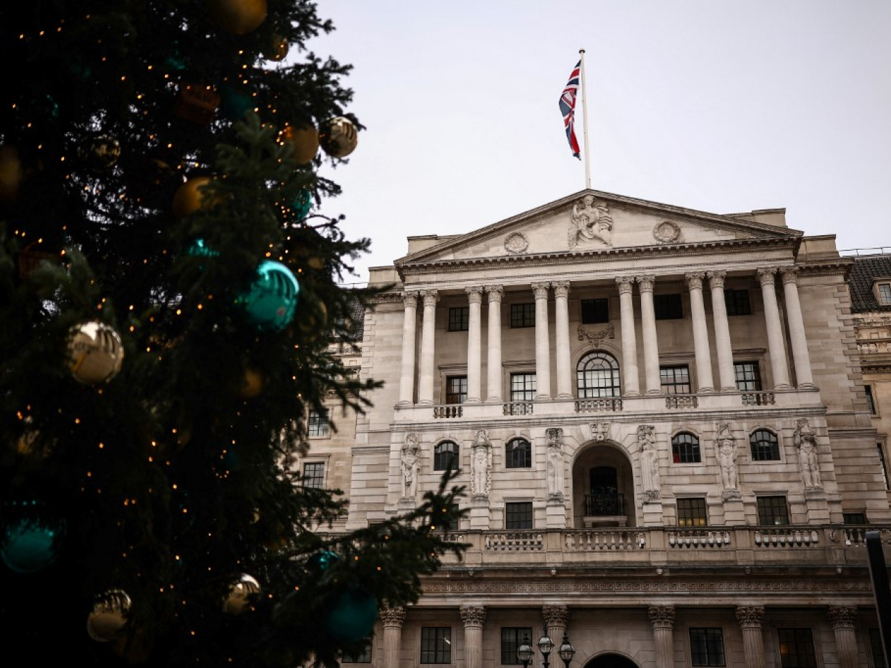 The widely expected quarter-point reduction followed a regular policy meeting by the Bank of England. File photo: AFP
