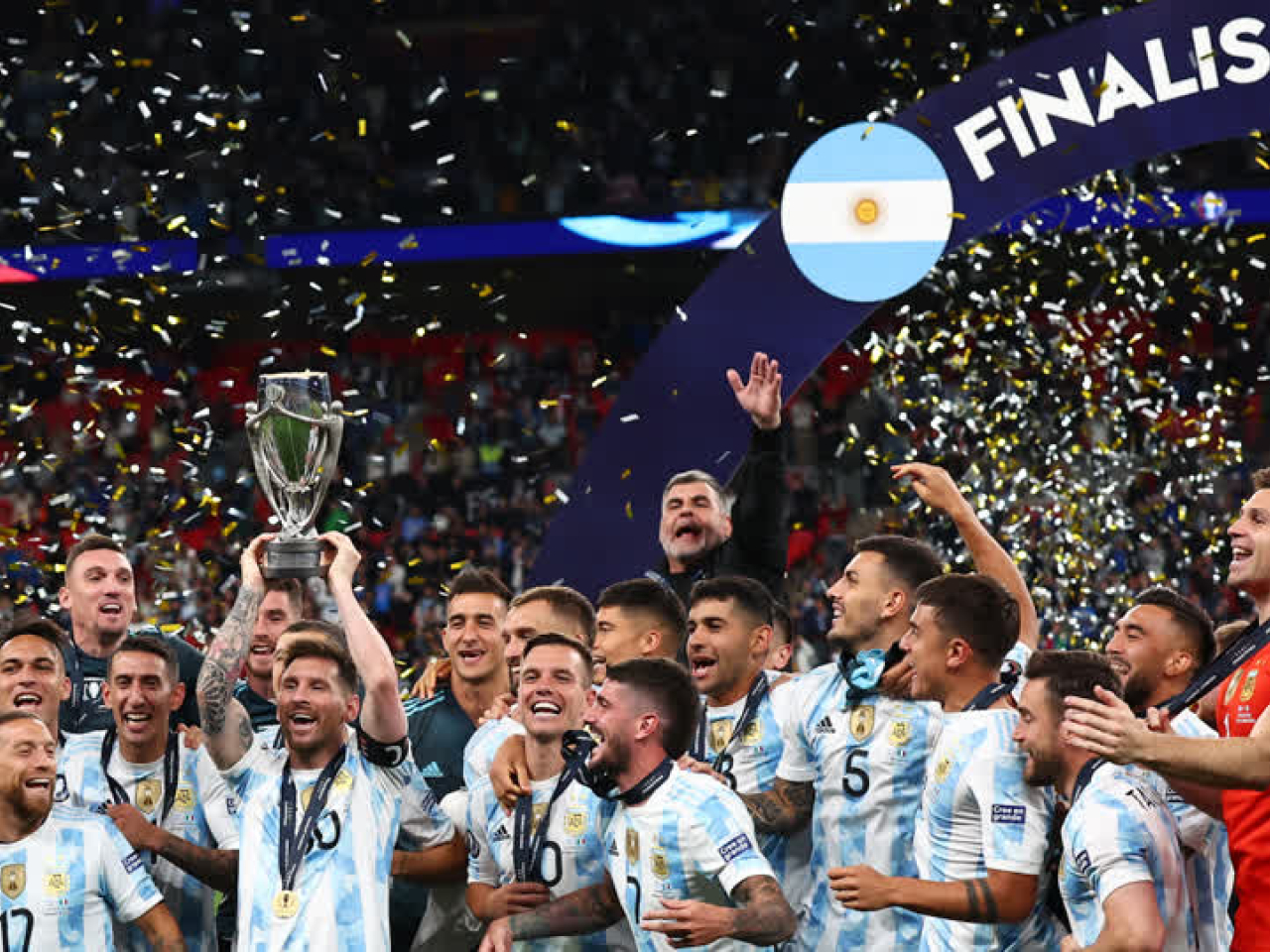 Argentina won the previous edition of the Finalissima, beating Italy 3-0 in June 2022 at Wembley Stadium. File photo: Reuters