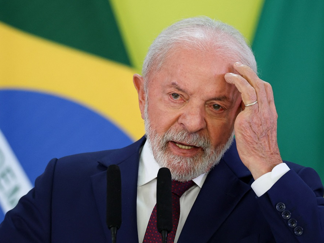 Brazil's President Luiz Inacio Lula da Silva said he may speak to his US counterpart Donald Trump again before Christmas to reinforce his offer to mediate between the United States and Venezuela. Photo: Reuters