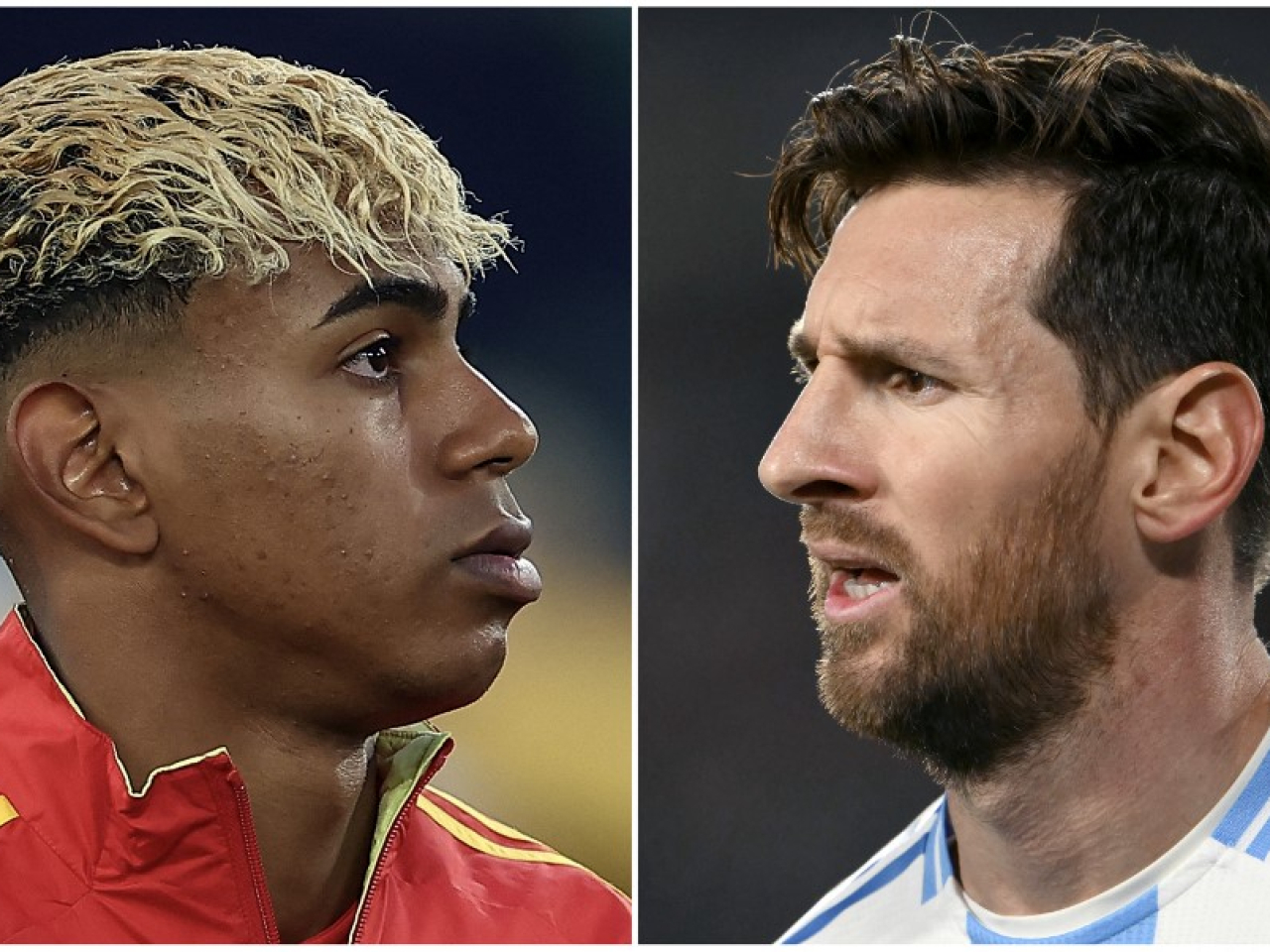 也馬與美斯或分別代表西班牙和阿根廷於州際超級盃同場。（法新社）　