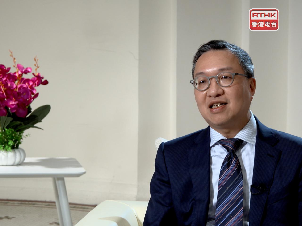 林定國指，調解院為處理國家之間、國家與外國國民，以及國際商業爭端提供新途徑。（港台圖片）