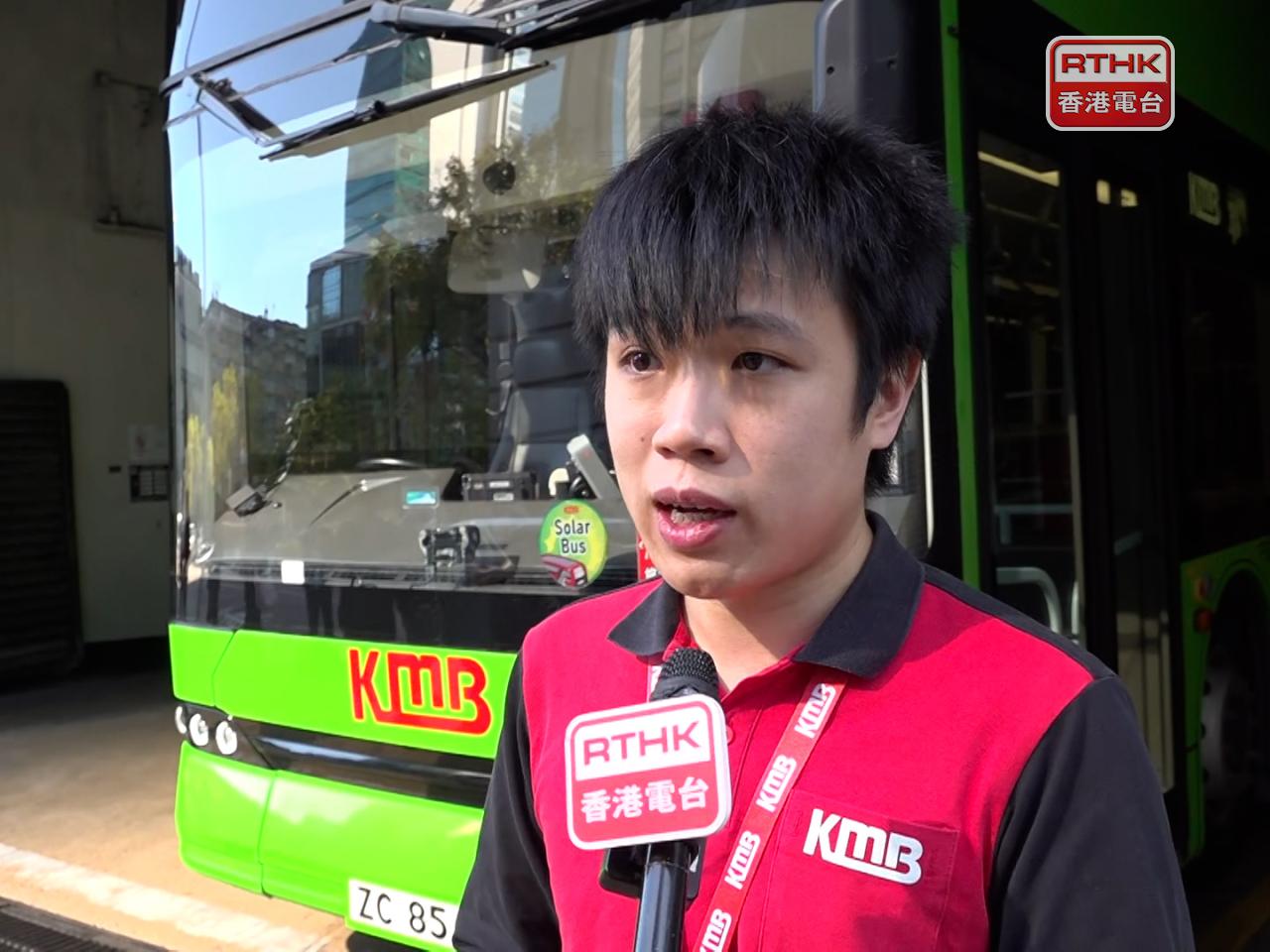 九巴司機形容，道路指示清晰，包括出入口都有設置指示牌，以及臨時的額外提醒。（陳裕行攝）