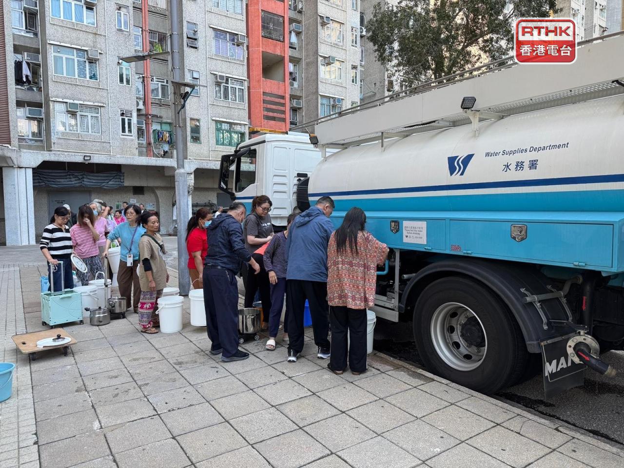 Tin Ping Estate residents are among those affected by the suspension. Photo: RTHK