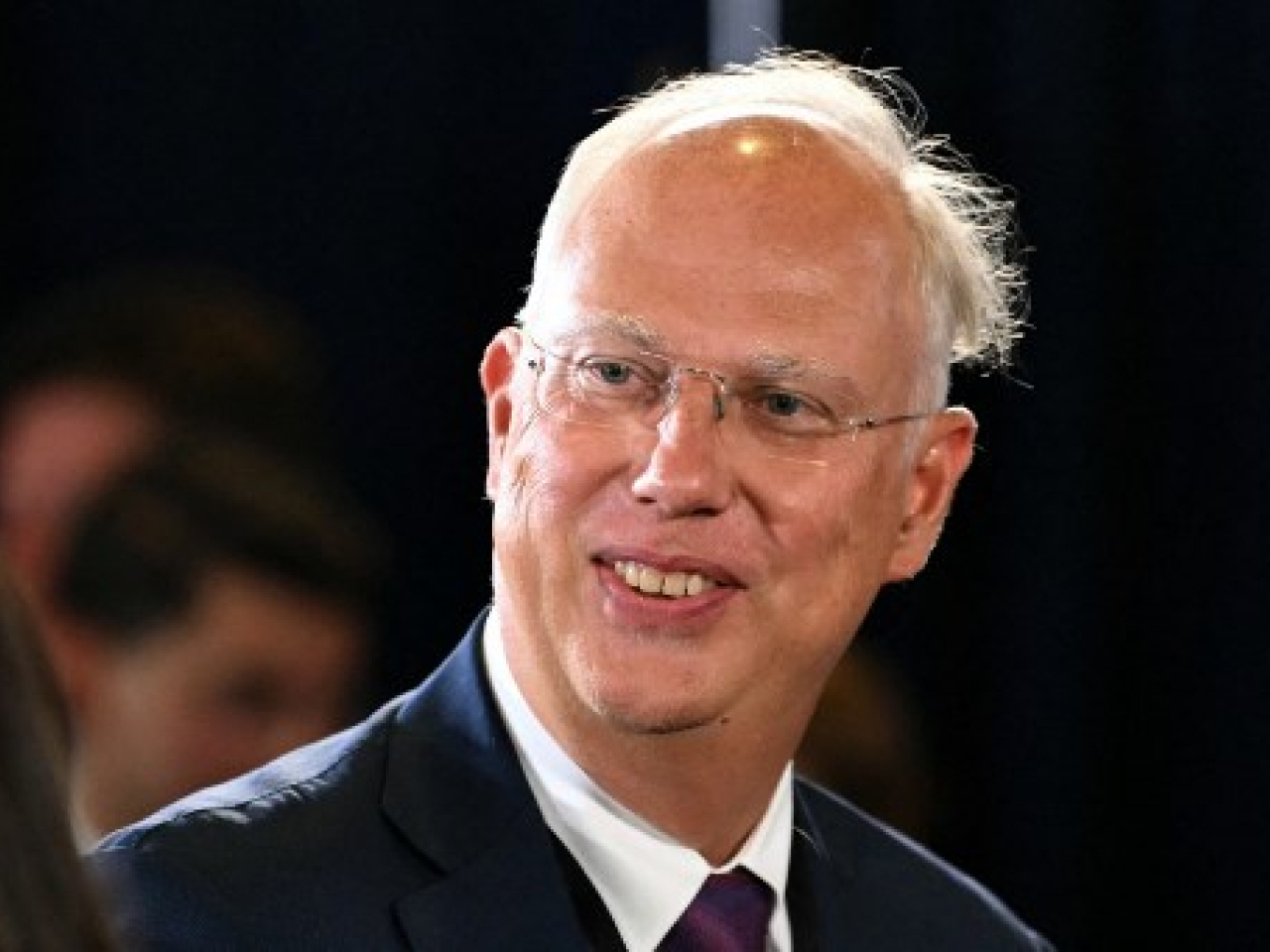 德米特里耶夫當地時間星期日再次抵達位於美國邁阿密的談判場地，繼續與美方就解決俄烏戰爭展開磋商。（法新社資料圖片）