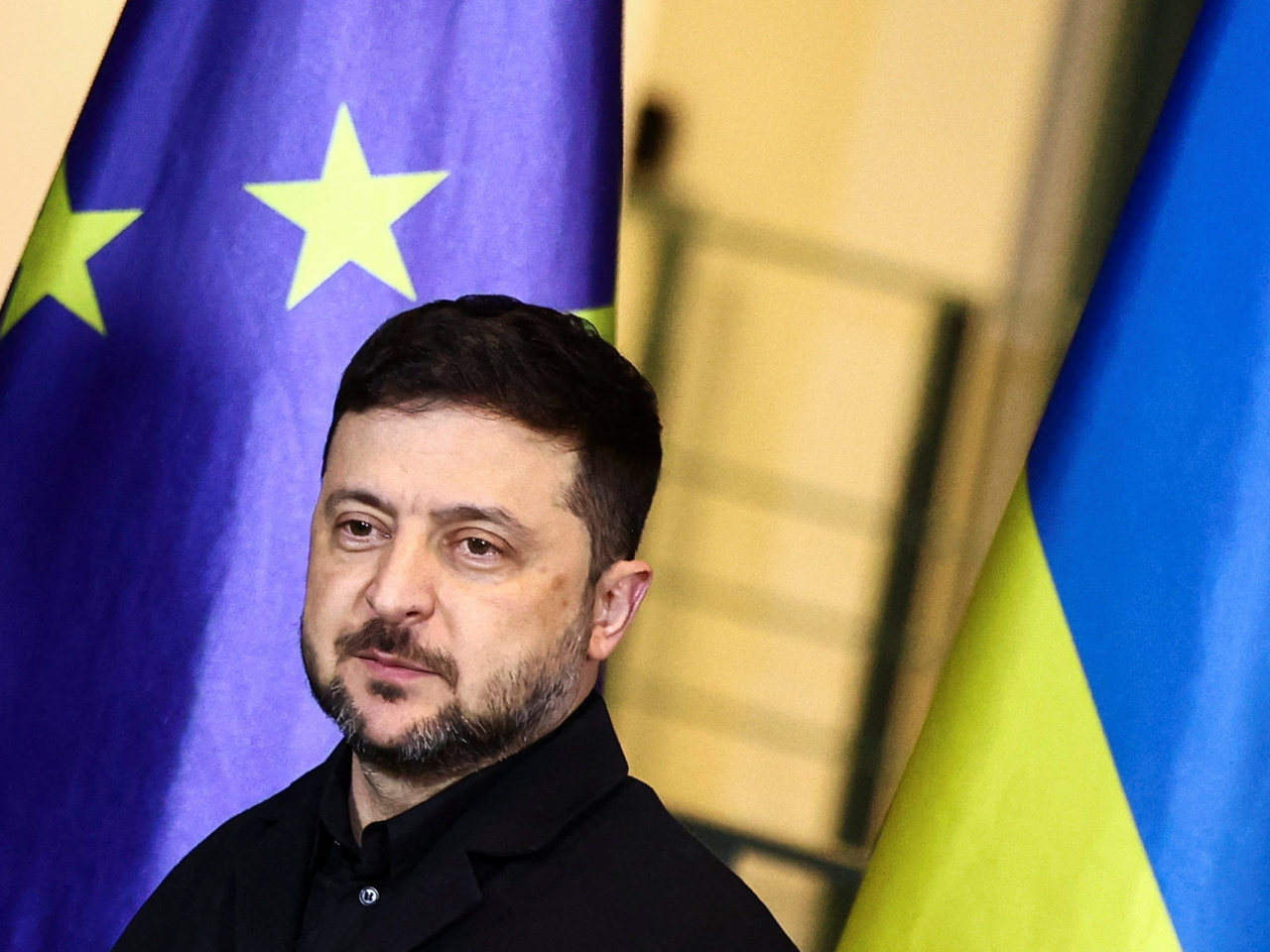 澤連斯基表示，烏克蘭與美國的新一輪磋商取得建設性進展。（路透社資料圖片）