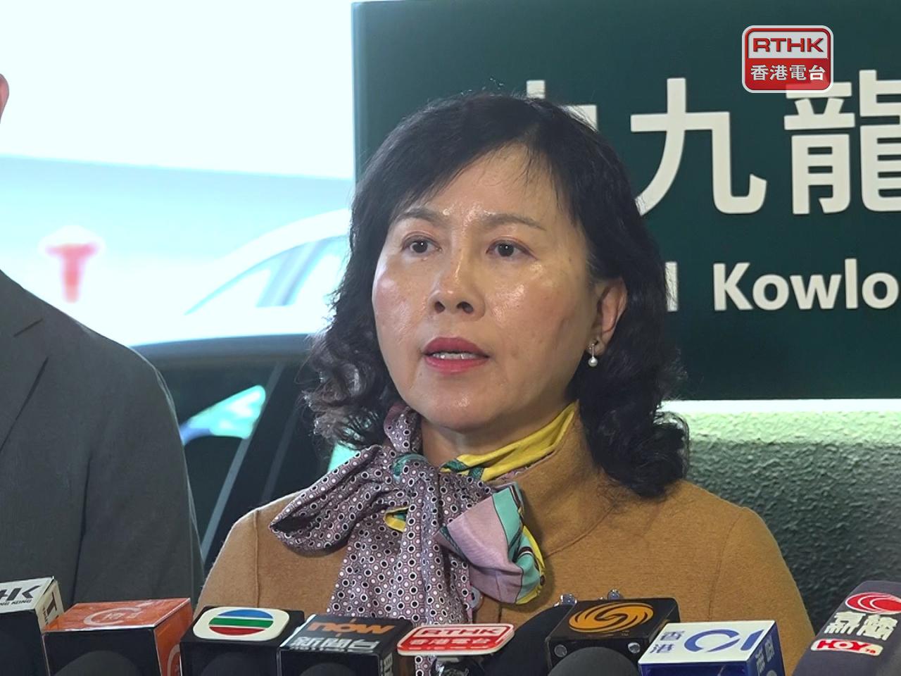 Mable Chan says the new Yau Ma Tei section of the Central Kowloon Bypass has improved overall traffic flows in Kowloon. Photo: RTHK