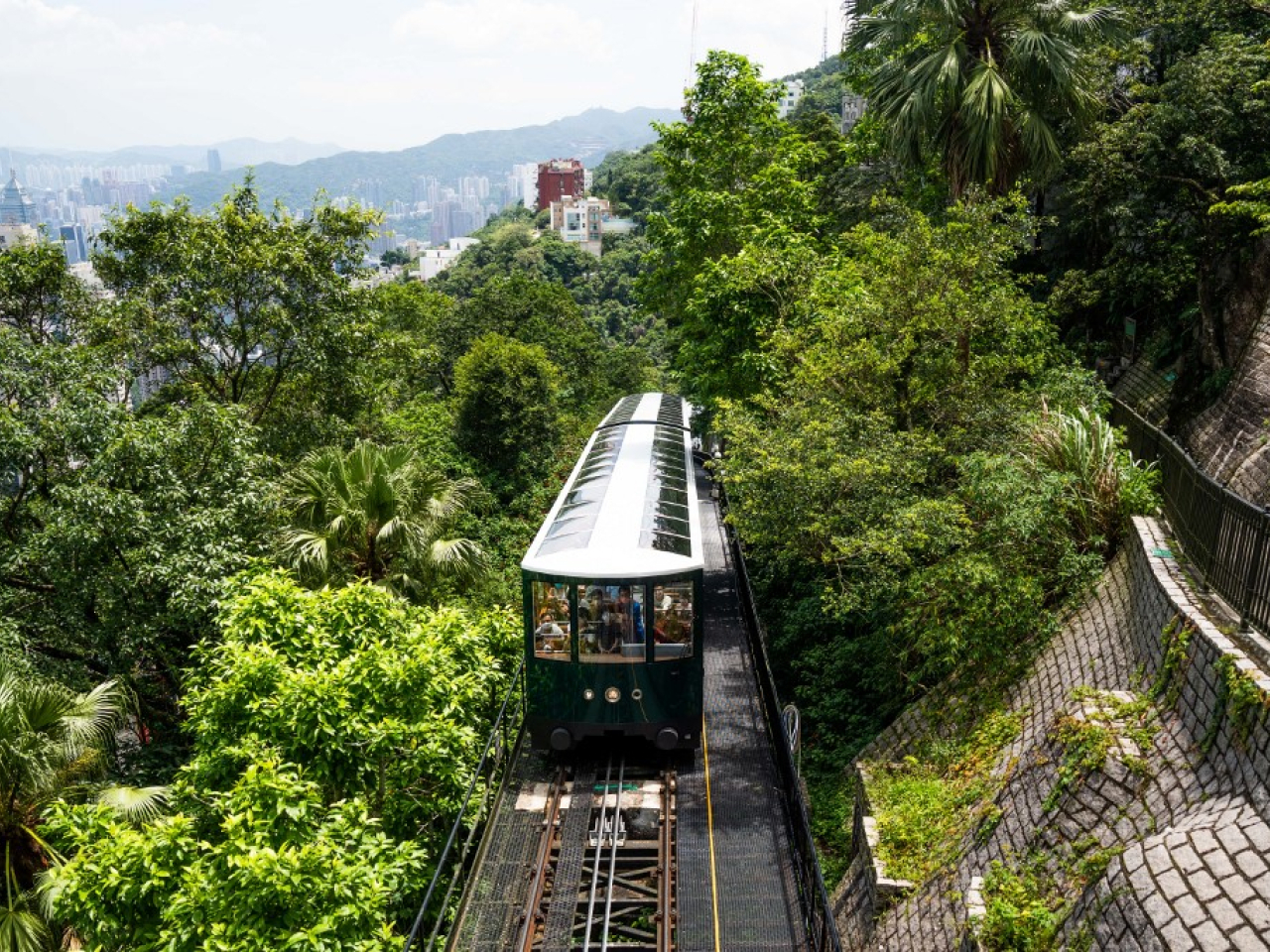 Adult Peak Tram fares will increase from HK$76 to HK$82 for a single trip. File photo: AFP