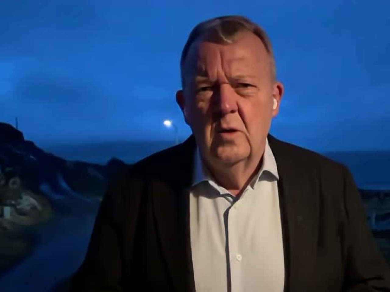 丹麥外長拉斯穆森說，對美國的舉動深感憤怒。（路透社）