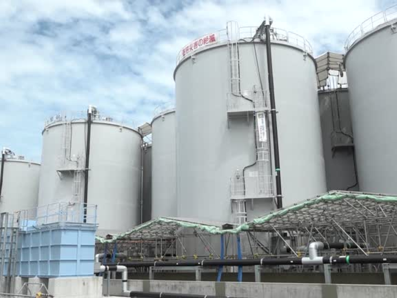 截至第17次排放結束，福島第一核電站核污染水累計排放量已達約13.3萬噸。(路透社資料圖片)