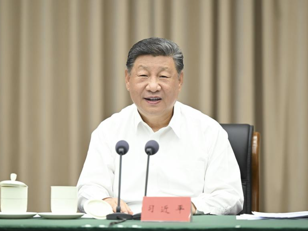 習近平對央企工作作出重要指示，央企要更好服務黨和國家工作大局，為中國式現代化建設貢獻更大力量。（新華社資料圖片）