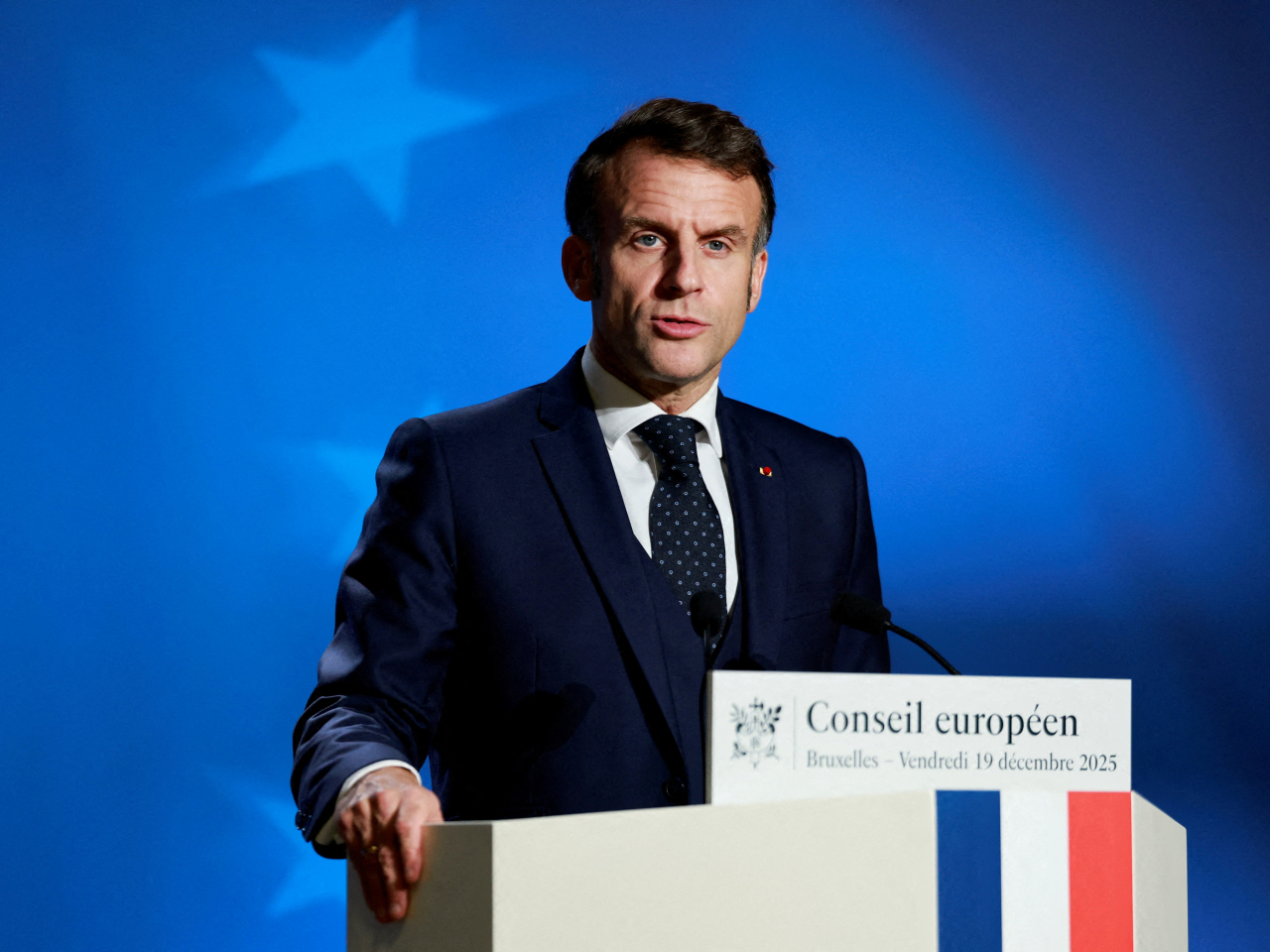 馬克龍重申，法國堅定支持丹麥及格陵蘭島的主權與領土完整（路透社資料圖片）