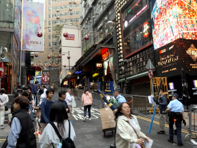 平安夜蘭桂坊一帶封路  港鐵通宵行駛