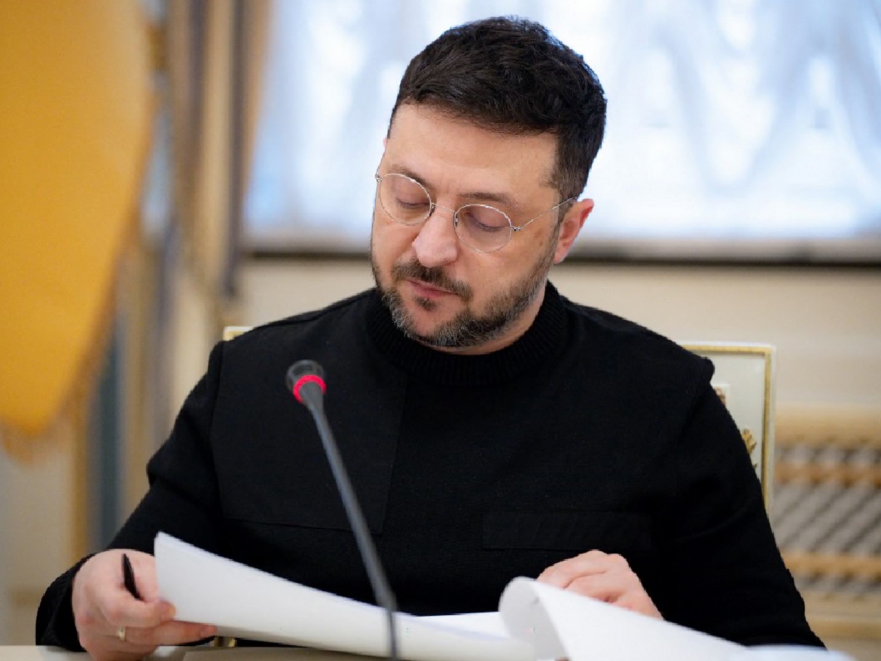 澤連斯基說烏方希望能有一個加入歐盟的具體時間，這樣才是真正給予烏克蘭安全保障。（法新社資料圖片）