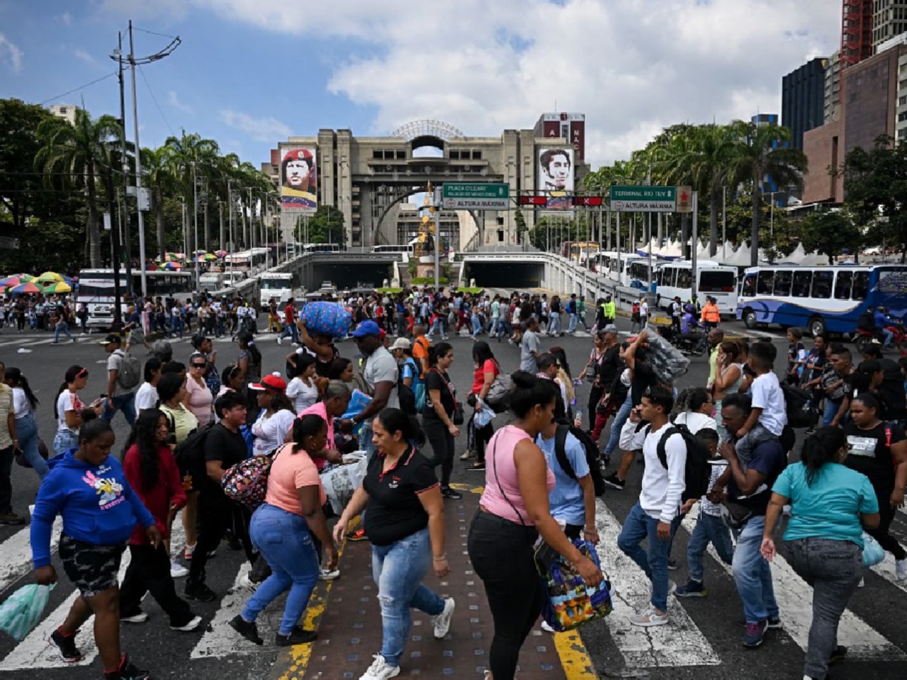 該名官員表示除非委內瑞拉同意向美國作出重大讓步，否則將面臨經濟災難。（法新社）