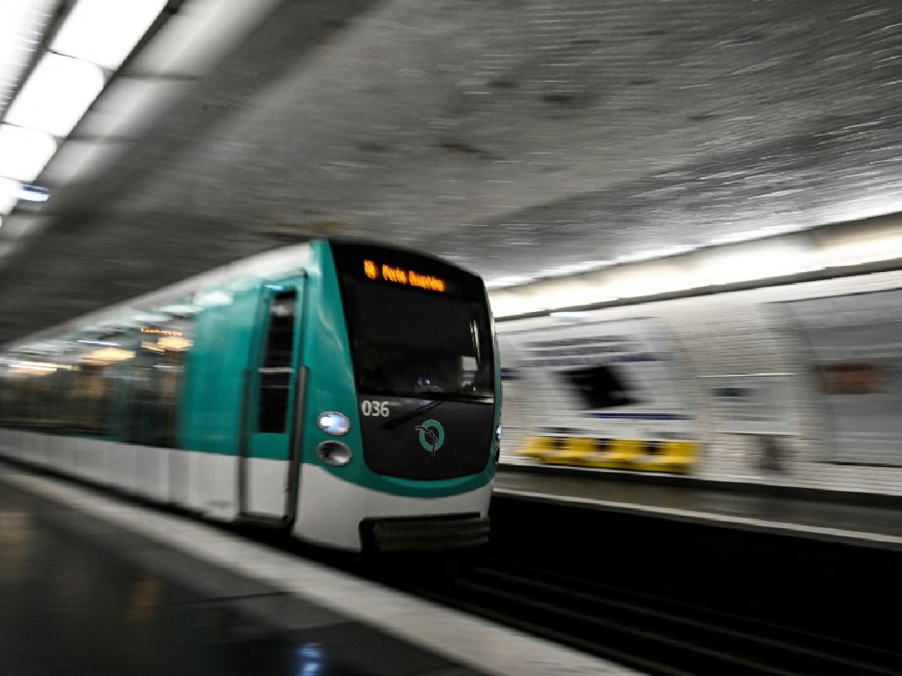 襲擊案發生在巴黎地鐵3號線。（法新社資料圖片）