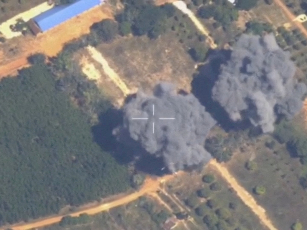 The border skirmishes also saw Thailand carry out air strikes against Cambodia. File photo: Reuters