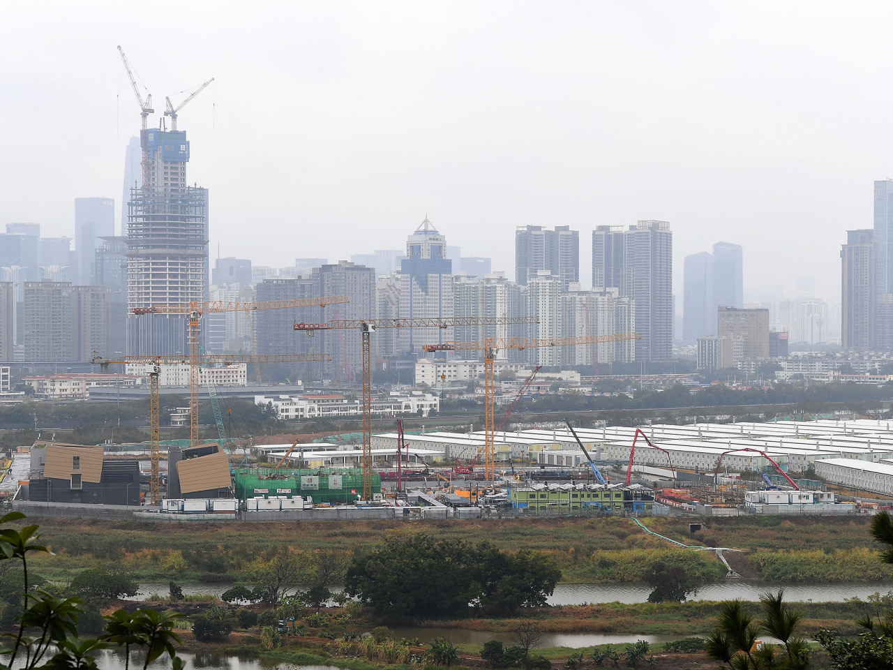 More than 60 firms have signed leases with the Hong Kong-Shenzhen Innovation and Technology Park. File photo: Xinhua
