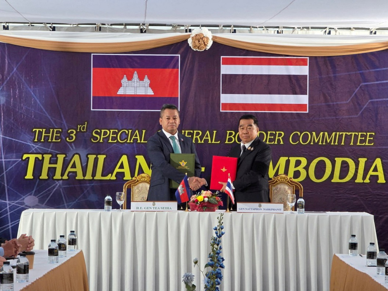 The talks in Yunnan come a day after Thailand and Cambodia sign their latest ceasefire agreement. File photo: Reuters