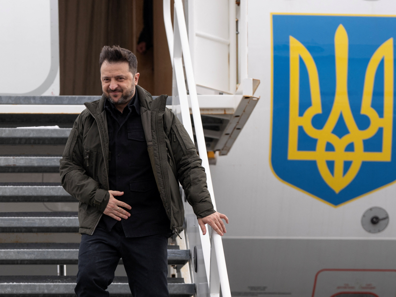 澤連斯基說，現在是今年全年外交最活躍的時期，期望很多議題都可以在新年前解決。（路透社資料圖片）