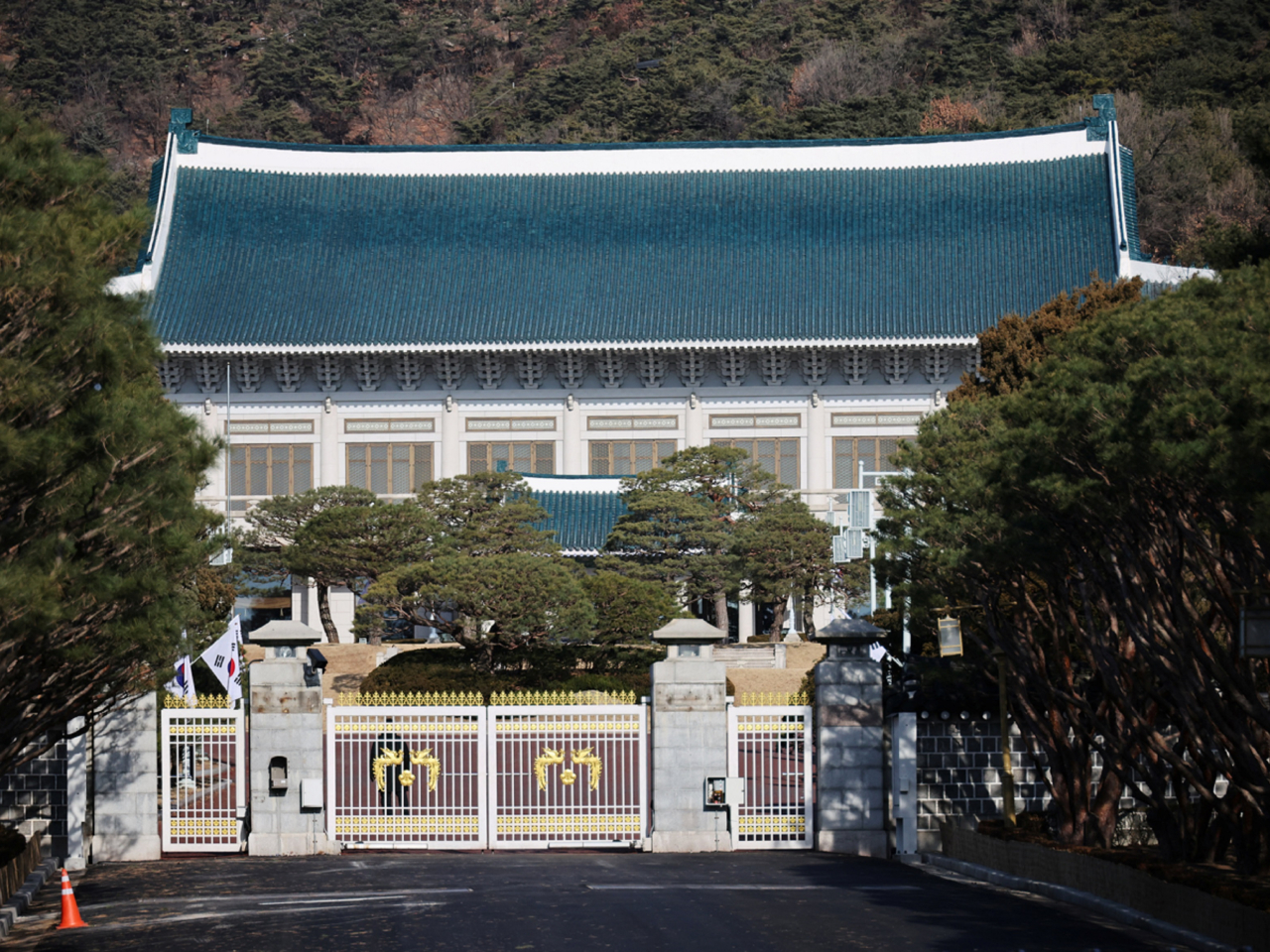 韓國總統府名稱改回做青瓦台。（路透社資料圖片）