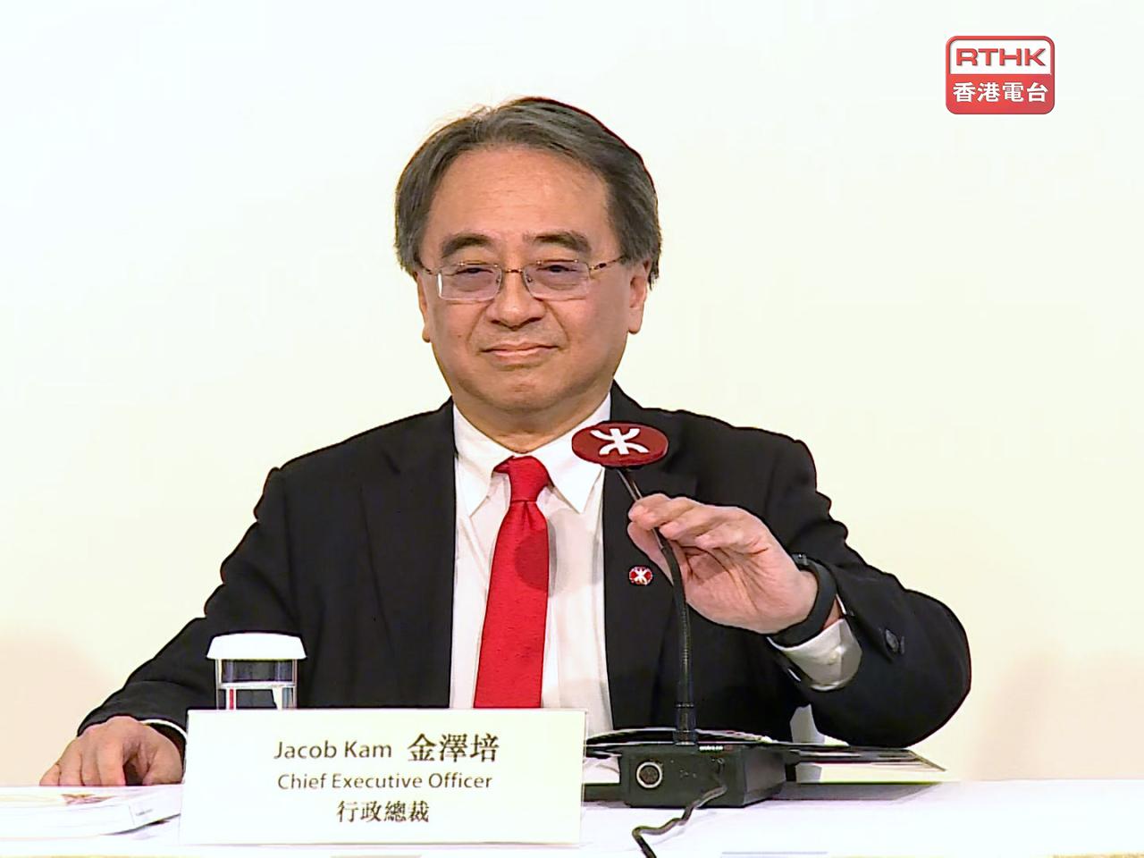 金澤培對能夠與港鐵團隊並肩，參與多項重要交通基建項目，見證城市蛻變，深感慶幸。（港台圖片）