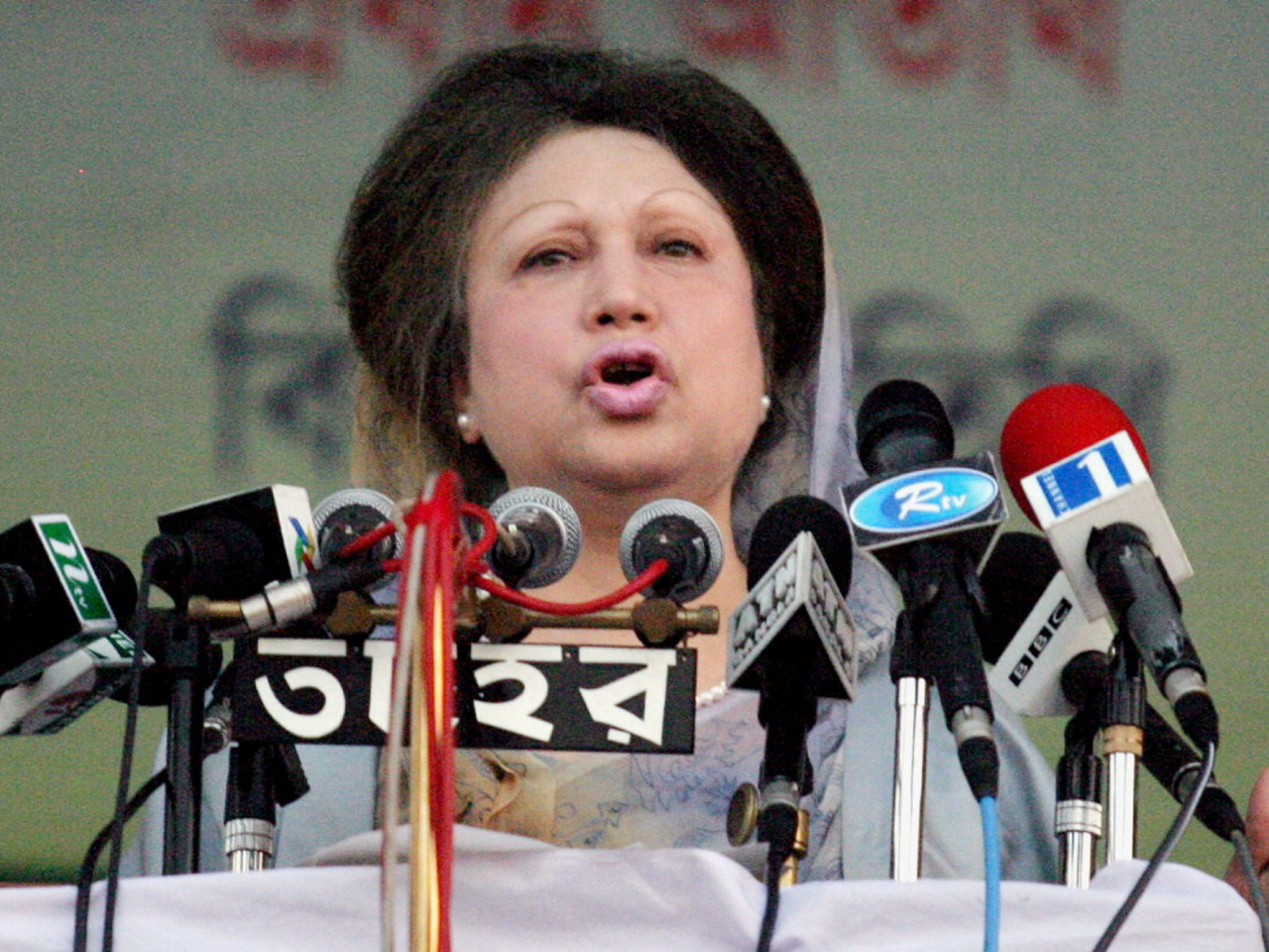 Bangladesh is in mourning after its former prime minister Khaleda Zia dies. File photo: Reuters
