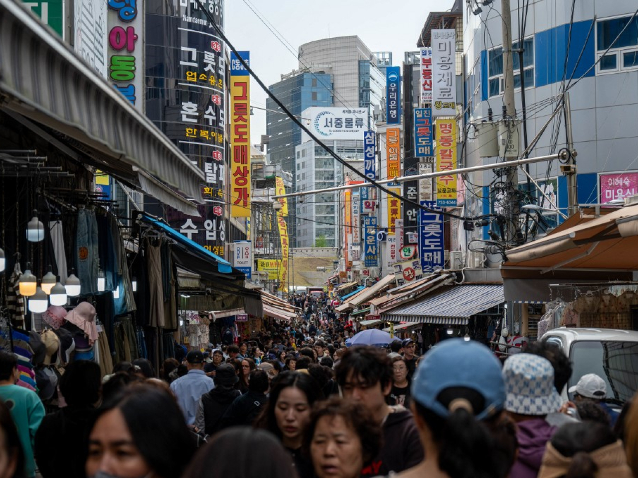 韓國12月消費物價指數按年升2.3%，符合預期。（法新社資料圖片）