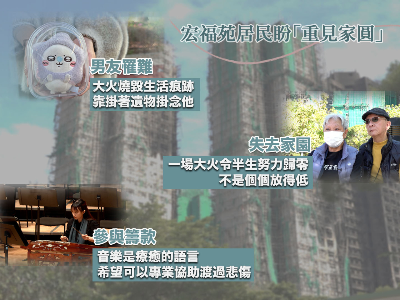 【思念‧回憶‧同行】｜大埔宏福苑居民盼「重見家圓」