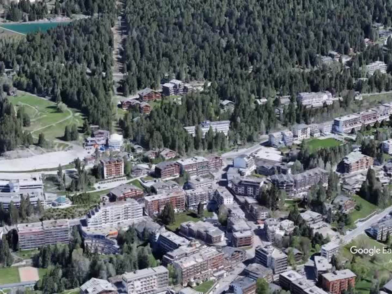 克萊恩蒙塔納是瑞士滑雪勝地。（路透社）