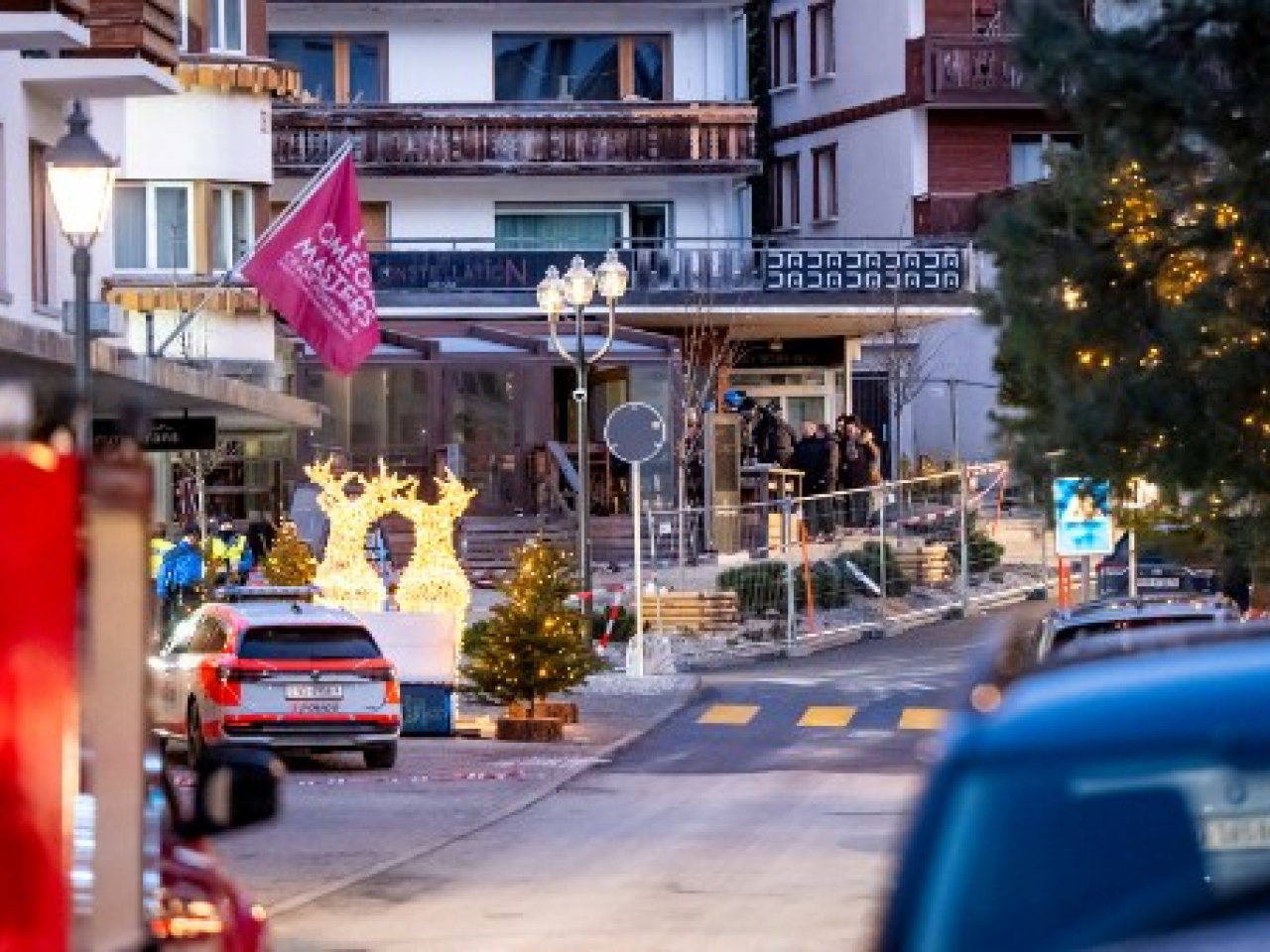Investigators try to piece together what happened at Le Constellation bar in the aftermath of the incident. File photo: AFP