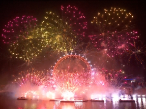 全球各地倒數迎接新一年