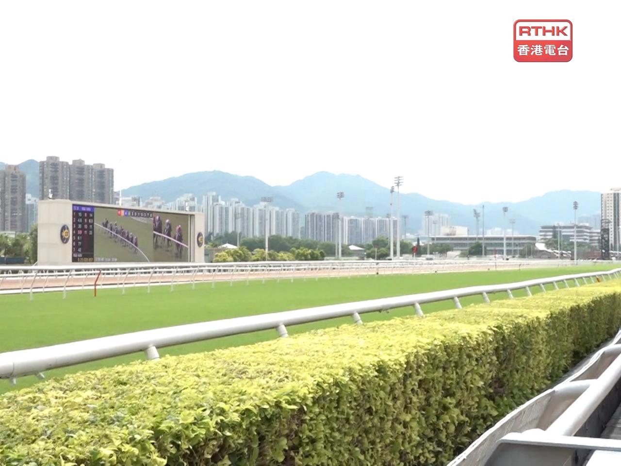 馬會表示，沙田馬場元旦日賽事有超過49000人入場，較去年增加14%。（港台圖片）