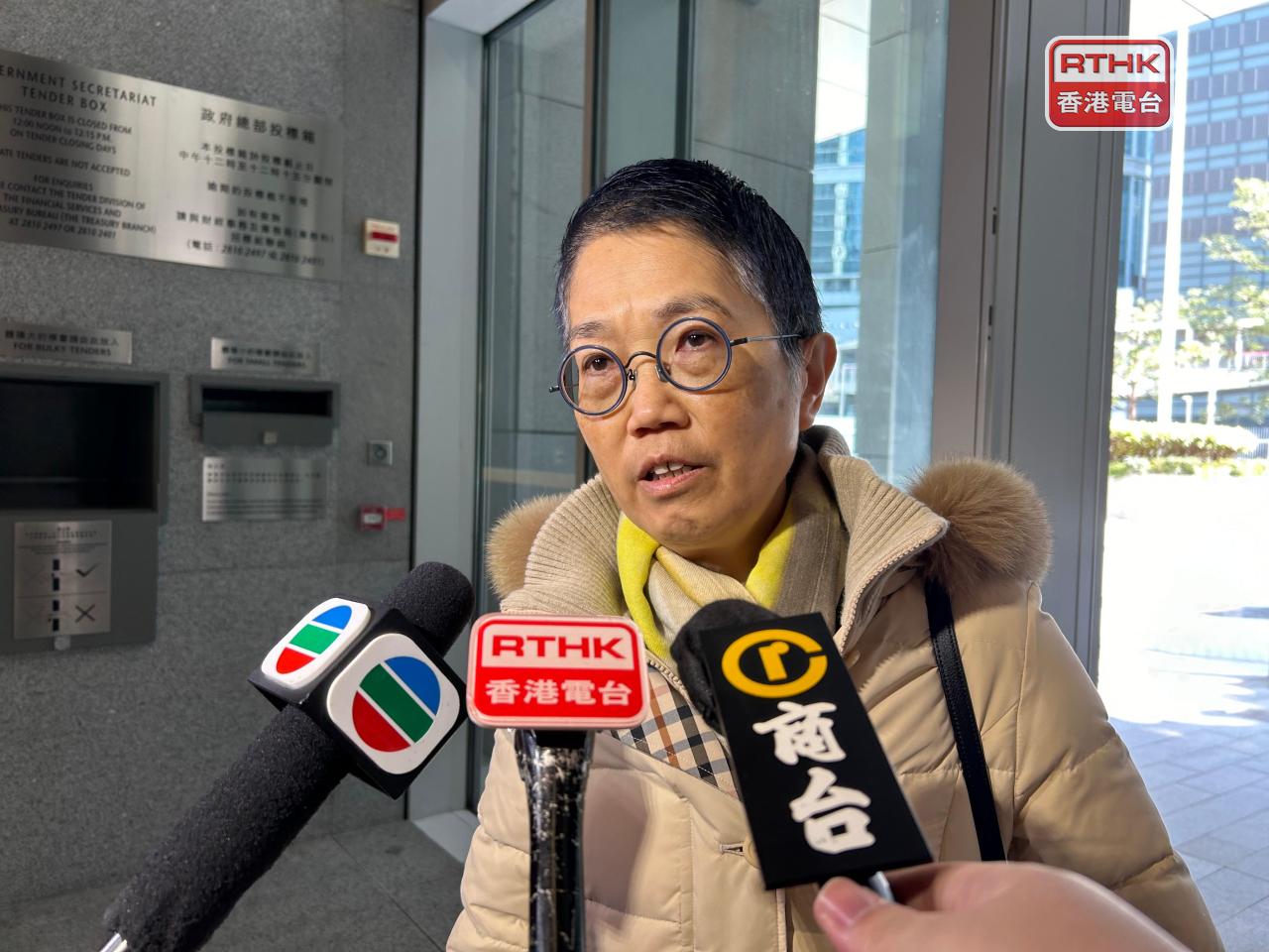 嘉華國際發展及租務總監（香港地產）尹紫薇表示，區內供應較少，有不少分支家庭支持需求，會按市價出價。（羅煒皓攝）