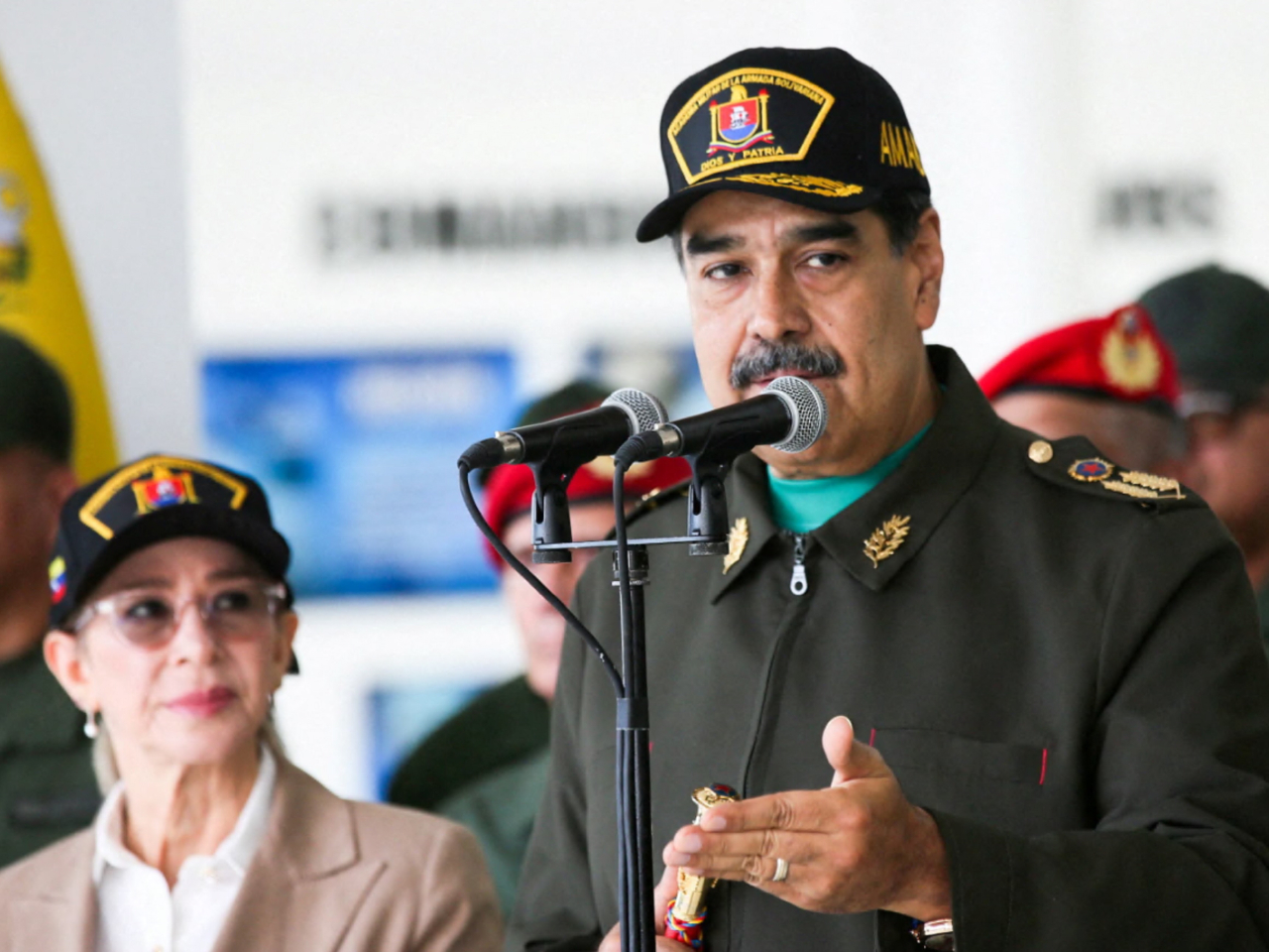 馬杜羅說如果美國需要委內瑞拉的石油，委內瑞拉隨時可接受美國的投資。（路透社資料圖片）