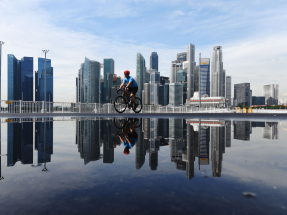 新加坡去年第4季經濟按年增長5.7%，全年經濟增長達到2021年來最強水平。（新華社資料圖片）