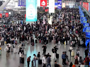 內地今日全國鐵路客流料達1260萬人次