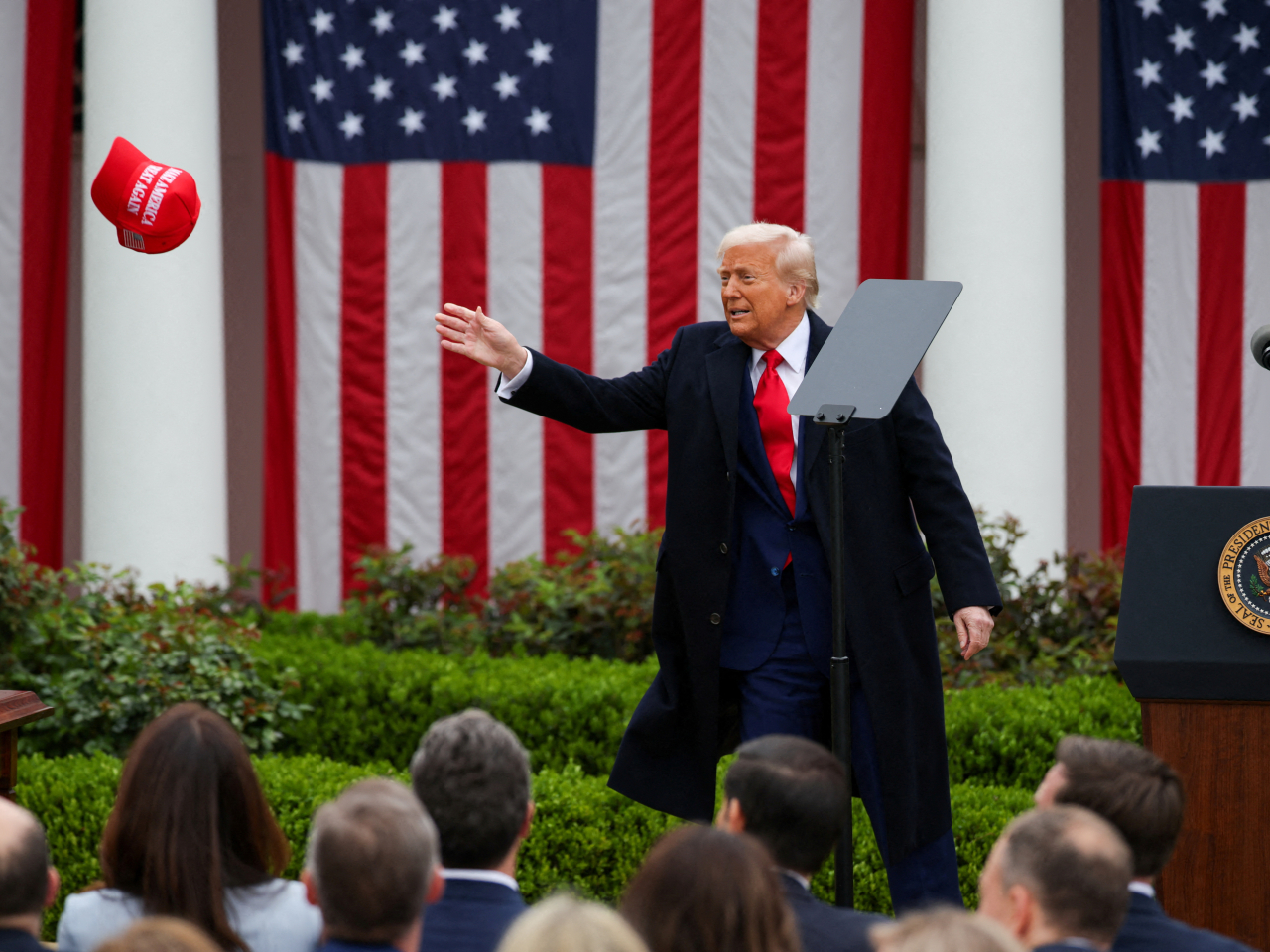 特朗普發佈行政命令，指聲瀚孚光電由一名中國公民控制，強制剝離公司收購的與半導體相關的資產。（路透社）