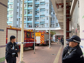 美如樓21樓起火單位發現一死者　起火原因待查方向包括電力故障