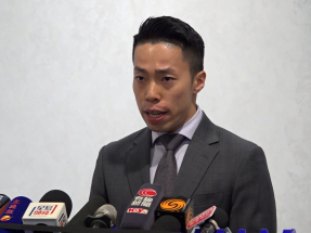 周嘉潤表示，警方近日留意到有販毒集團招募年輕人做「死士」。（葉美薏攝）