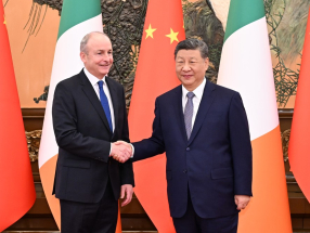 晤愛爾蘭總理　習近平：大國尤應帶頭遵守國際法及聯合國憲章