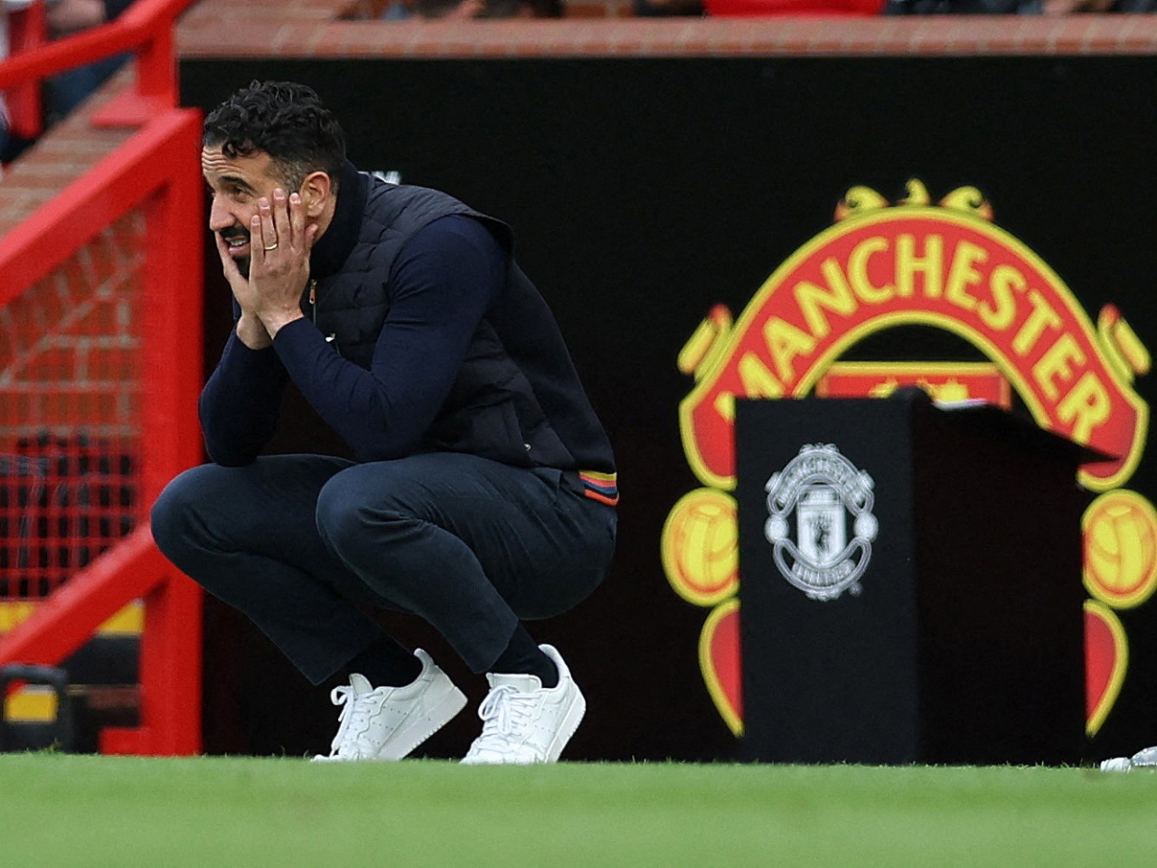 英超曼聯宣布，解僱領隊阿摩廉。(路透社資料圖片)